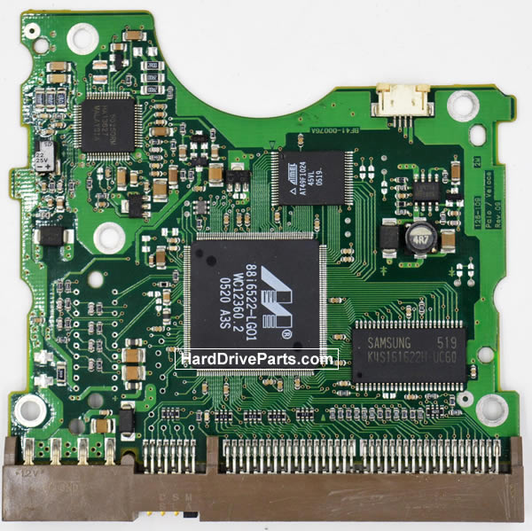 Samsung SP1203N Circuit Board BF41-00076A - Кликните на картинке, чтобы закрыть