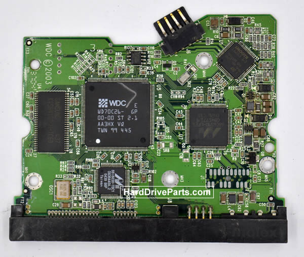 Western Digital WD1600JD контроллер жесткого диска 2060-001267-001