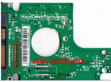 WD4000BEVT Western Digital платы электроники жесткого диска 2060-701572-002