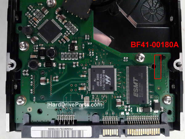 BF41-00180A PCB HDD Samsung - Кликните на картинке, чтобы закрыть