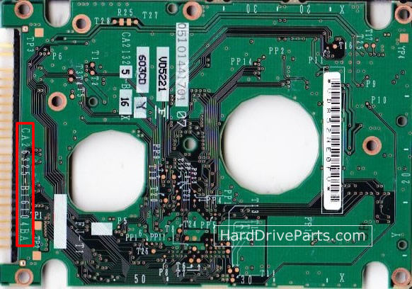MHT2060AT PL Fujitsu Circuit Board CA26325-B16104BA - Кликните на картинке, чтобы закрыть