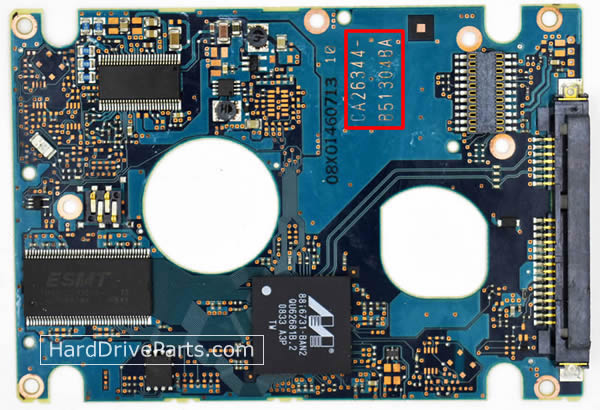 MHZ2160BJ G1 Fujitsu платы электроники жесткого диска CA26344-B51304BA