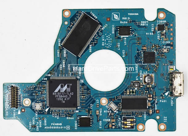 MK5059GUXP Toshiba платы электроники жесткого диска G003054A
