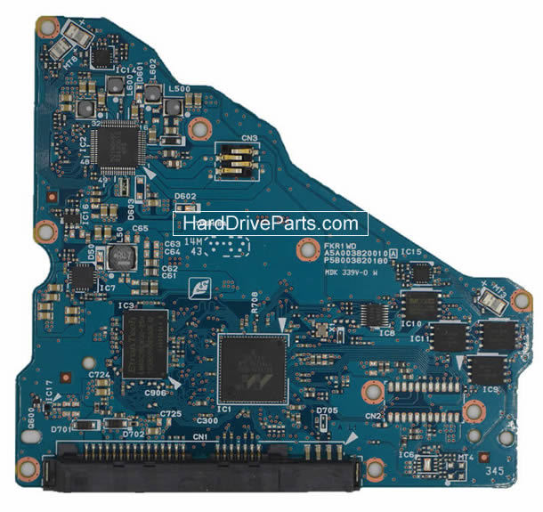 MD04ACA600 Toshiba платы электроники жесткого диска G3820A