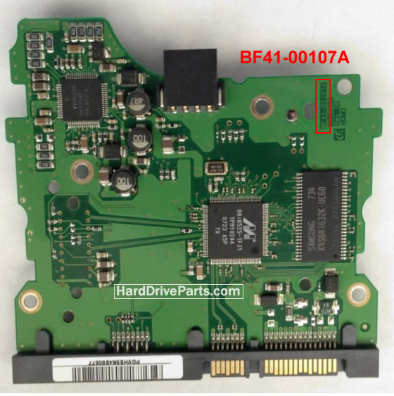 Samsung HD300LJ PCB Circuit Board BF41-00107A - Кликните на картинке, чтобы закрыть