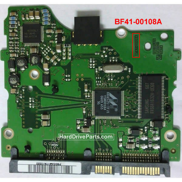 Samsung HD080HJ/P PCB Circuit Board BF41-00108A - Кликните на картинке, чтобы закрыть