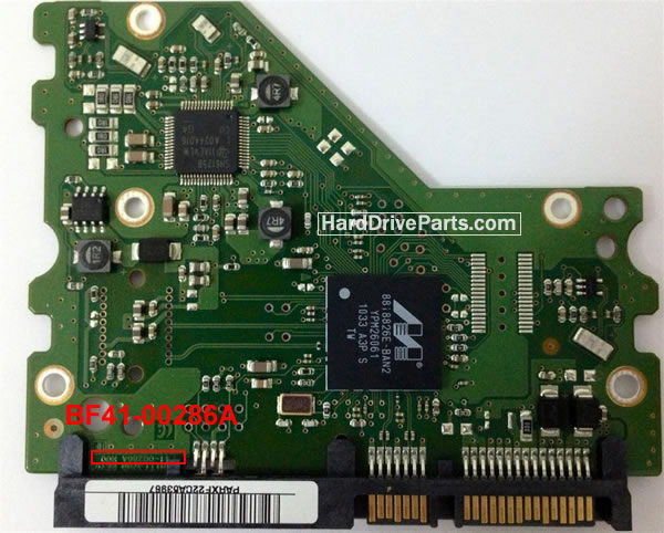 Samsung HD103SI PCB Circuit Board BF41-00286A - Кликните на картинке, чтобы закрыть