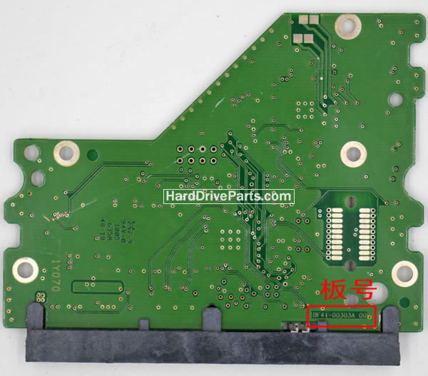 Samsung HD105SI PCB Circuit Board BF41-00303A - Кликните на картинке, чтобы закрыть